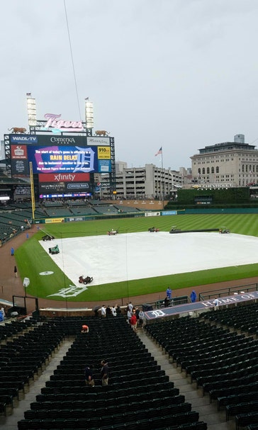 Rain postpones opener of Tigers-Indians series